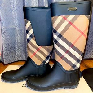 Burberry Clemence Rain Boots